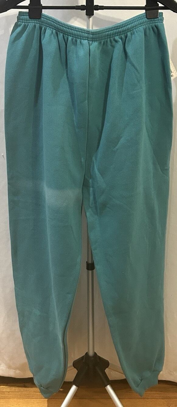 NWT Haneswear Shetland Green Sweatpants Women's size XL